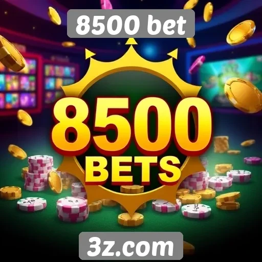 8500 bet oferece variedade de jogos de cassino online