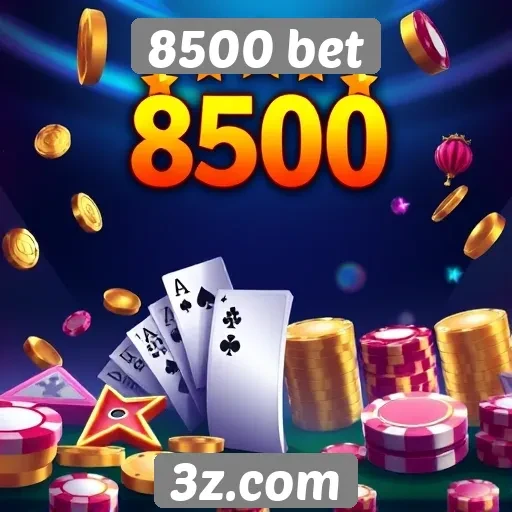 8500 bet apresenta novas opções de jogos de cassino