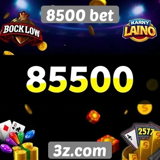 Avaliação da variedade de jogos disponíveis na 8500 bet