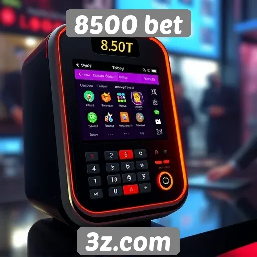 Interface do usuário da 8500 bet é intuitiva