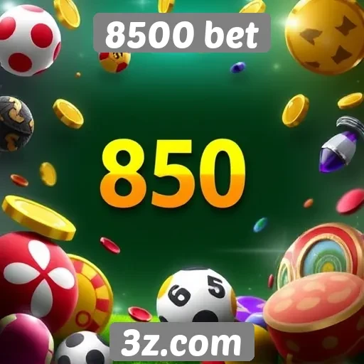 Variedade de jogos disponíveis no 8500 bet
